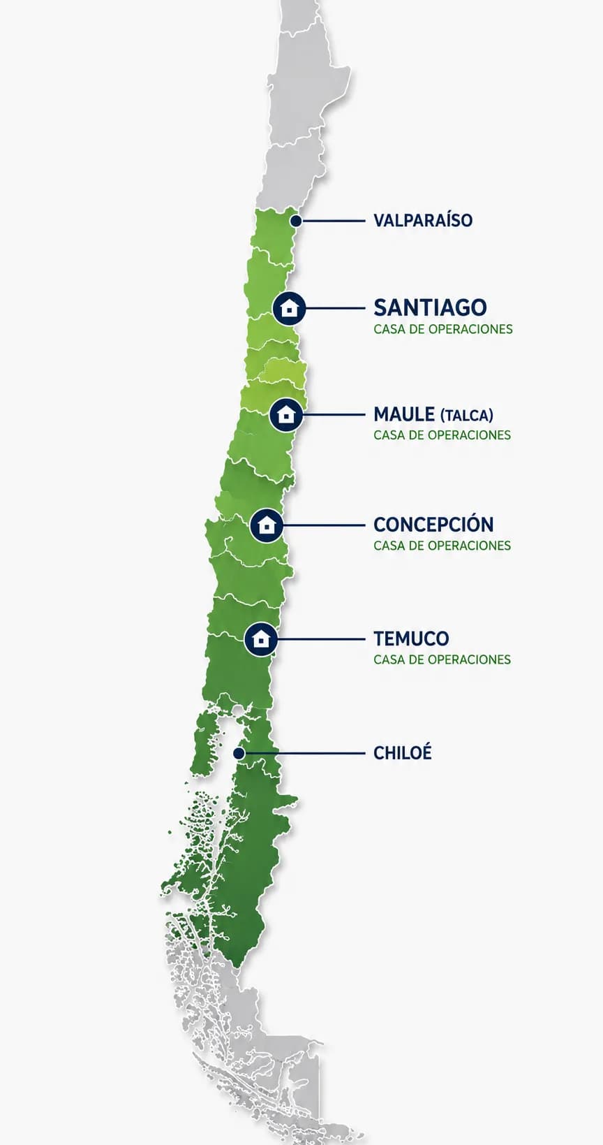 Mapa de cobertura Byservi